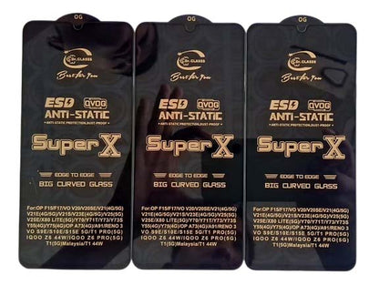 ✔ESD SuperX Big curved glass/Temper Glass, Iphone 15 Pro max💯